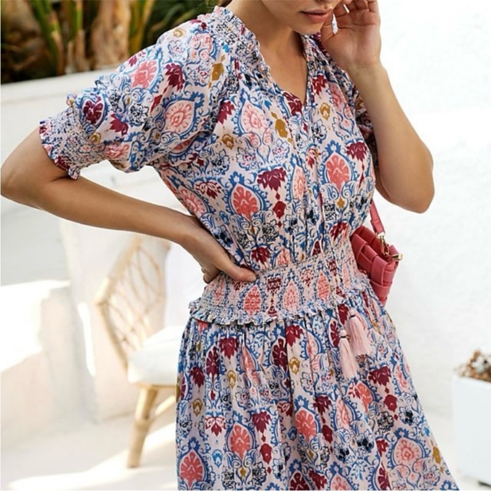 Anthropologie Roller Rabbit Fiorella mini dress - Picture 14 of 14